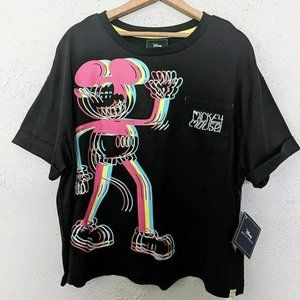 NWT Disney Mickey Mouse Discontinued Artist‎ Series T Shirt Women's Plus XL